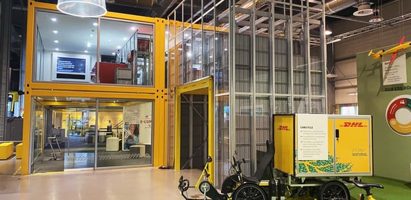 An AutoStore Grid at DHL