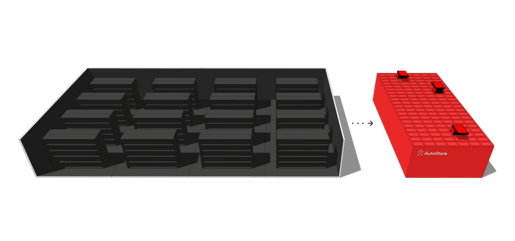 AutoStore provides 4x more storage