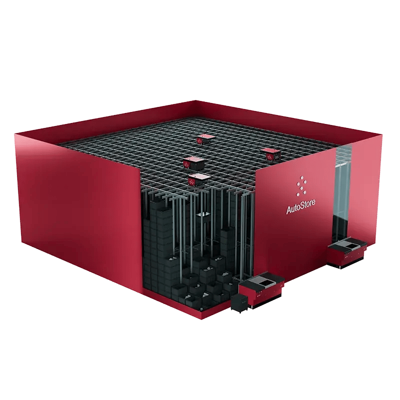 Image gratuite de conception d'entrepôt en 3D