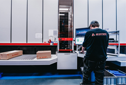 Elotec est le premier à installer Autostore