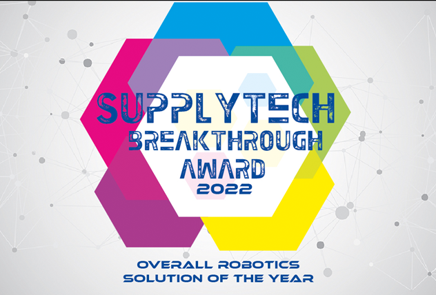 AutoStore™ Lauréat du SupplyTech Breakthrough Award pour 2022