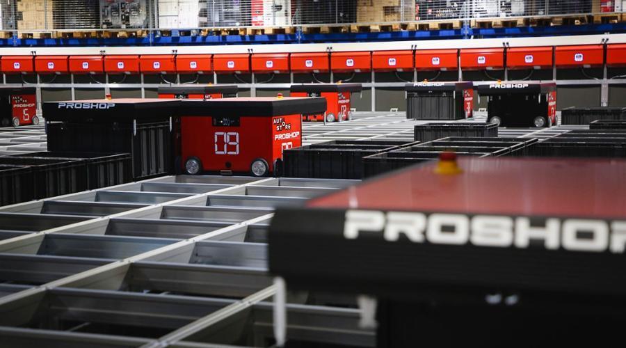 Wie AutoStore 15 neue Arbeitsplätze bei ProShop geschaffen hat